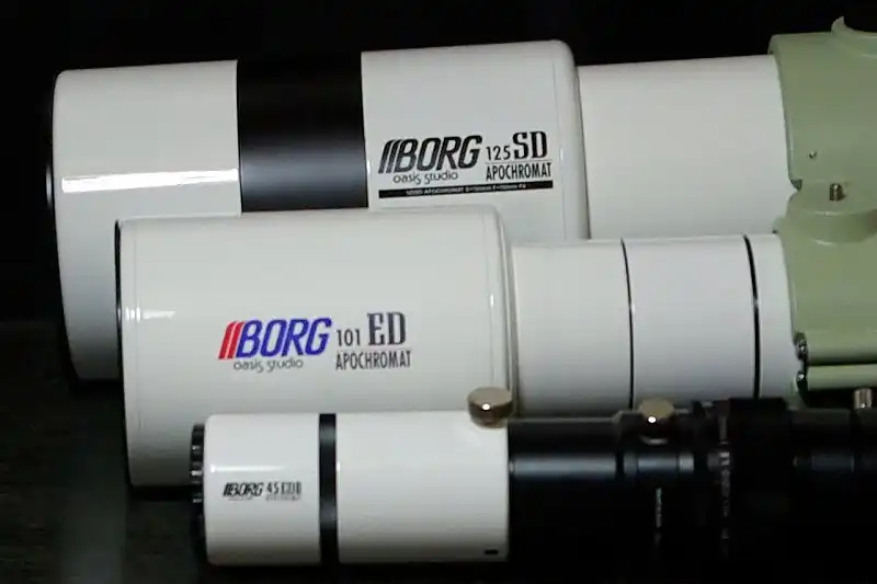 BORG125SD、BORG101ED、BORG45ED