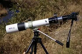 BORG101EDの接続例の機材写真画像