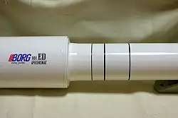 BORG101EDの接続例の機材写真画像