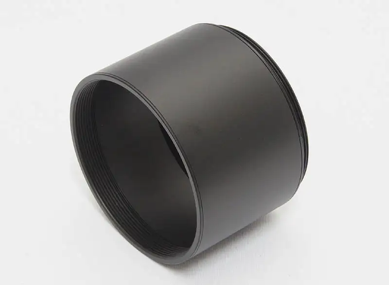 【7051】80φL50mm鏡筒BK